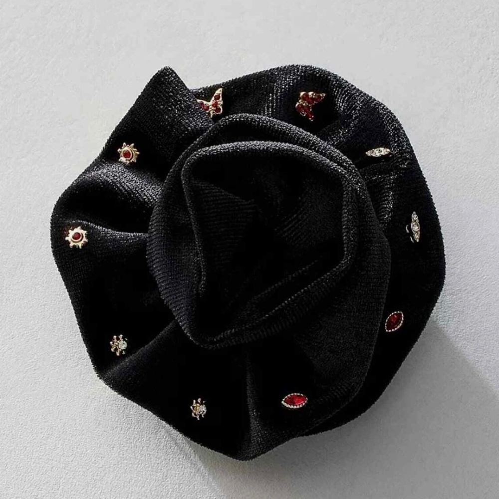 Rosette Stud Pack (Black) | Free People - Picture 2 of 3